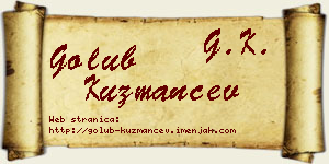 Golub Kuzmančev vizit kartica